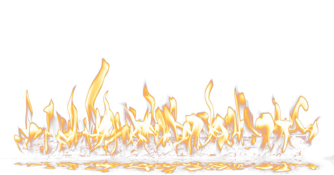 Fire element burn paper and flame on. Firing flaming on paper abstract texture. Fire burn on subject to ashes and create flame. Photo real high resolution blur out of focus