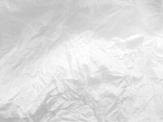 Obraz premium Abstract crumpled texture white tissue background