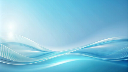 Naklejka premium Swirling blue shapes in an abstract design