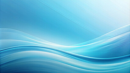 Fototapeta premium Swirling blue shapes in an abstract design