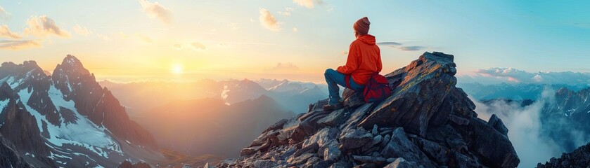 Long Shots , Senior nature photographers on mountain , adobe lightroom filter , Ultra clear image, Add Copyspace