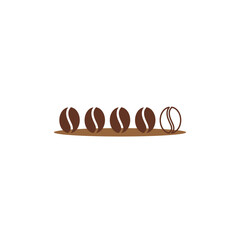 Coffee Bean Strength Icon Chart