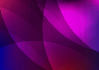 Abstract graphic purple curve modern presentation background