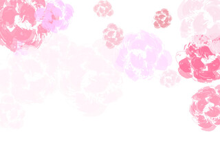Flower blossom parts romantic vector. Japanese sakura petals spring confetti.