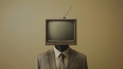 The Man with TV Head