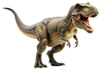 Obraz premium t-rex dinosaur on a transparent background