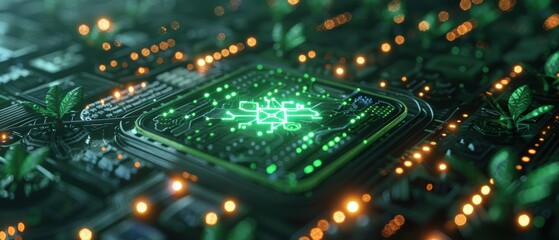 Obraz premium Green Technology.