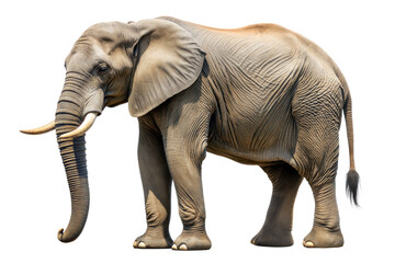 Obraz premium elephant on a transparent background