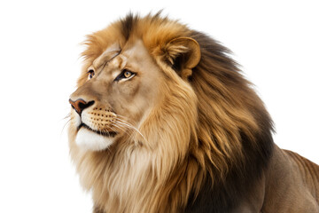 Fototapeta premium lion on a transparent background