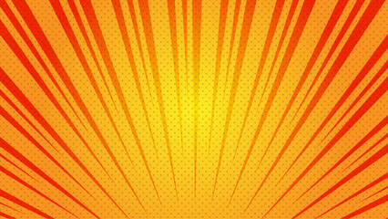 Comic book page colorful background