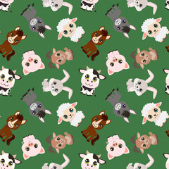 Farmyard Friends: A Cheerful Animal Pattern