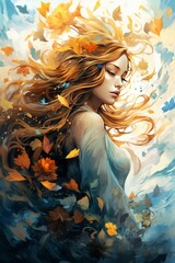 Artful Watercolor Designing Ethereal Backgrounds