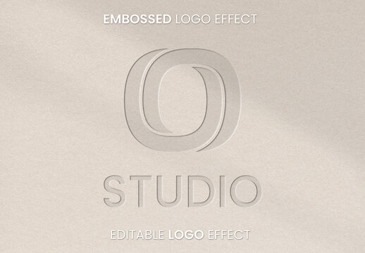 Embosssed Logo Effect