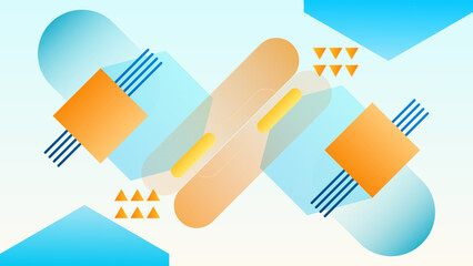 ABSTRACT BACKGROUND ELEGANT GRADIENT SMOOTH LIQUID COLORFUL DESIGN WITH GEOMETRIC SHAPES VECTOR TEMPLATE GOOD FOR MODERN WEBSITE, WALLPAPER, COVER DESIGN 