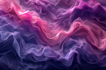 Obraz premium A purple and pink wave pattern with a blue background