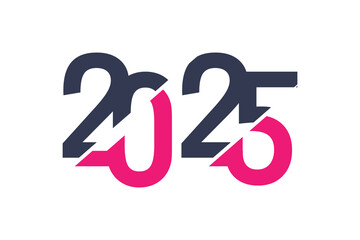 2025 design element idea with creative unique, simple, modern concept high resolution vector