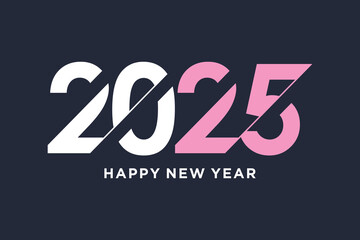 2025 design element idea with creative unique, simple, modern concept high resolution vector