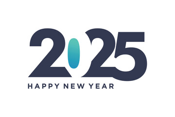 2025 design element idea with creative unique, simple, modern concept high resolution vector
