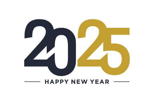 2025 design element idea with creative unique, simple, modern concept high resolution vector