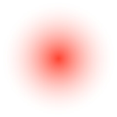 Red gradient png circle, transparent background