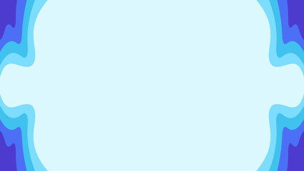 blue background with frame