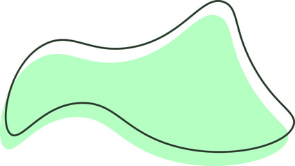 Abstract Organic Shape