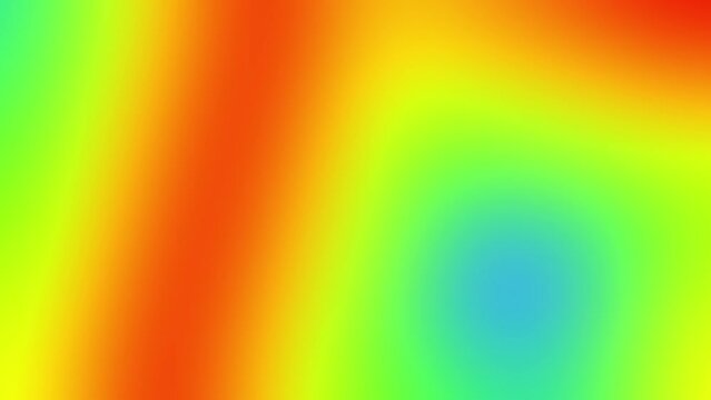 Psychedelic rainbow gradient color changing animation background
