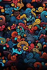 Creative Doodles Designing Engaging Background Patterns