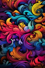 Whimsical Designs Crafting Doodle Pattern Backgrounds