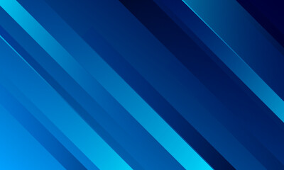 Obraz premium Blue abstract geometric background. Vector illustration