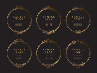 アンティーク　ビンテージ　フレーム飾り枠
