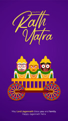 Jagannath Rath Yatra Social Media Poster, Banner, Web Banner , Print Design