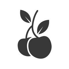 cheery icon design vector template