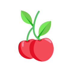 cheery icon design vector template