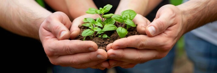 People in nature who volunteer, work together and plan with leadership, goals and strategies. Seniors or managers managing forests, parks, or green projects.