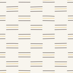 Seamless hand drawn pattern. Abstract background with hand drawn doodle shapes.