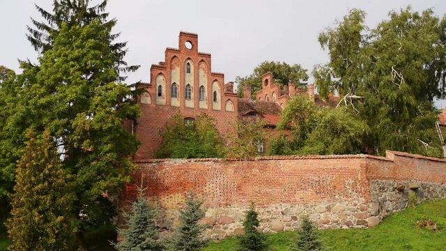 Teutonic castle in Sztum, Poland