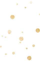 Gold dot patterned background design element