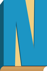 Book Letter Alphabet Vector Element