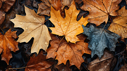 autumn leaves background