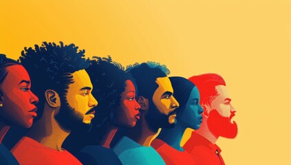 Showcase the company's commitment to diversity and inclusion with images of employees from various ethnicities, genders, and backgrounds working together harmoniously.