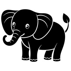 Cute Cow Doodle Line Art vector