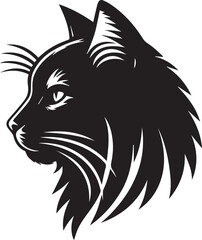 Fototapeta premium A cat vector art illustration