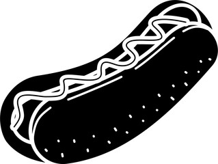 Hotdog Illustration Vector