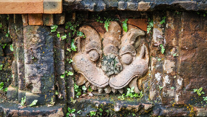 The architecture of My Son Temples in Central Vietnam