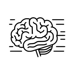 Brain SVG, Human Brain Svg,