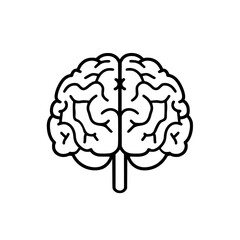 Brain SVG, Human Brain Svg,