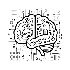 Brain SVG, Human Brain Svg, Brain Clipart, Mind Svg, 