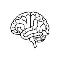 Brain SVG, Human Brain Svg, Brain Clipart, Mind Svg, Brain vector,