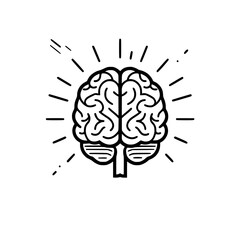 Brain SVG, Human Brain Svg, Brain Clipart, Mind Svg, Brain vector,